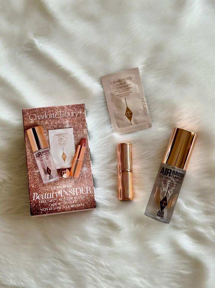 Charlotte Tilburry Lippie and Setting Spray Set