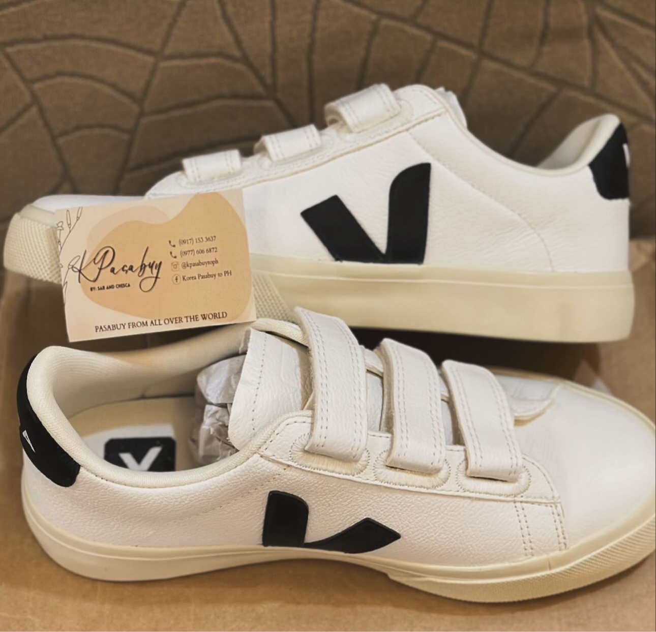 VEJA RECIFE WHITE BLACK 36