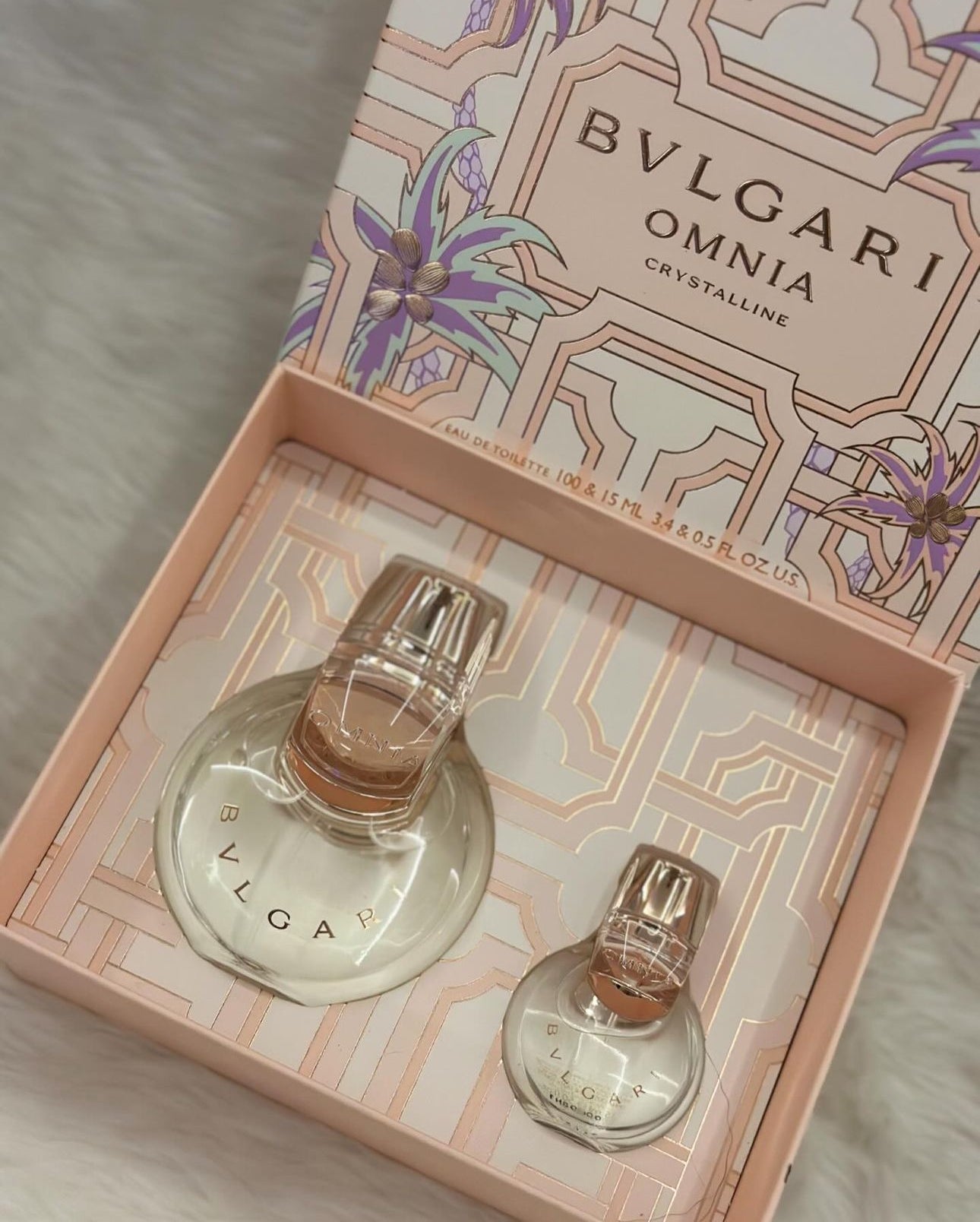 BVLGARI OMNIA CRYSTALLINE SET